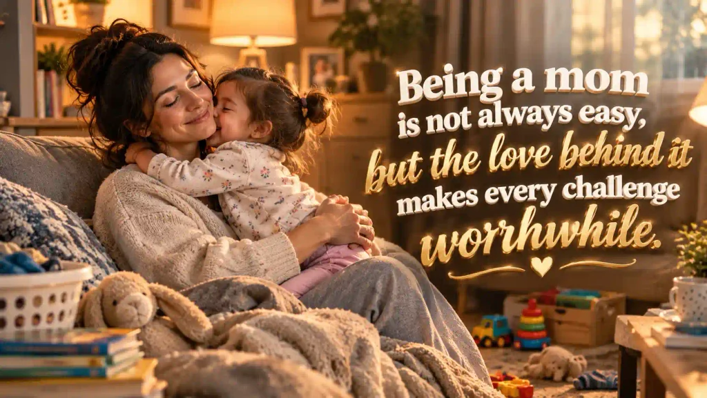 Being a Mom Is Not Easy Quotes