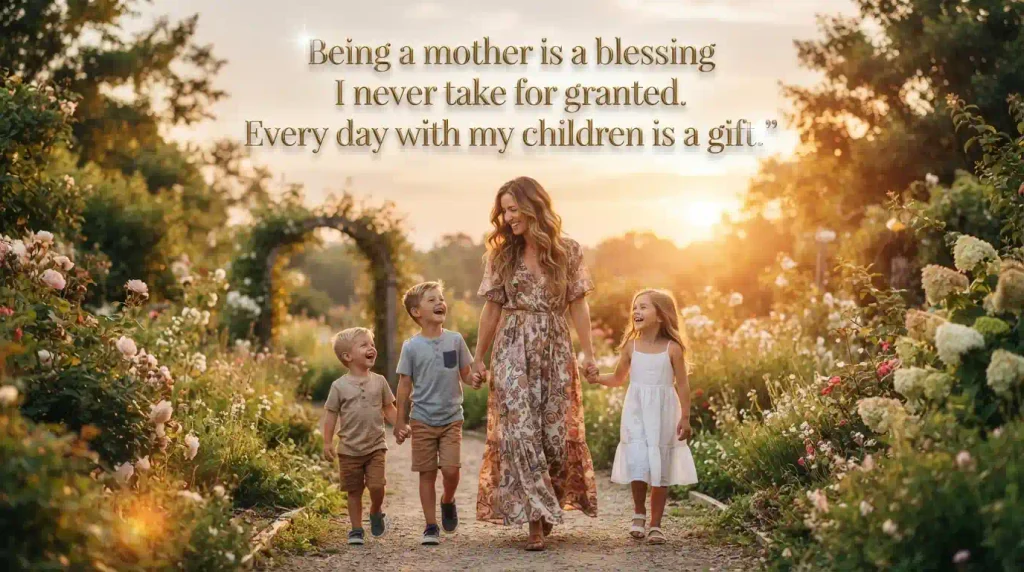 Being a Mother Is a Blessing Quotes