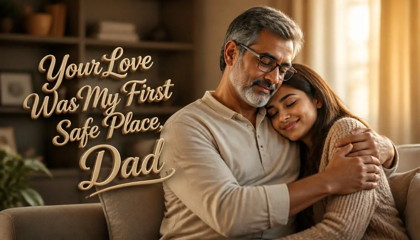 Heartfelt father daughter love quote