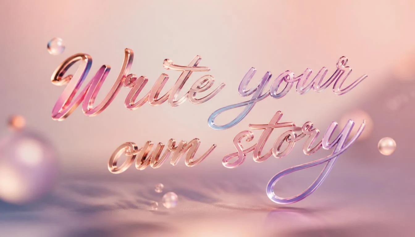 Social Media Captions for Cursive Quotes