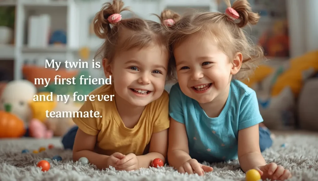 Twin Siblings Quotes and
Twin Quotes for Brothers and Sisters